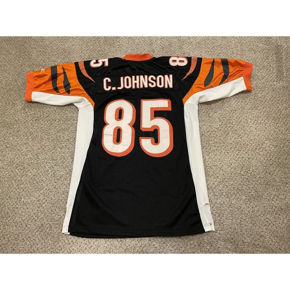 Chad Ochocinco NFL Cincinnati Bengals Reebok Stitched Jersey Size 48 XL VINTAGE - Picture 2 of 5